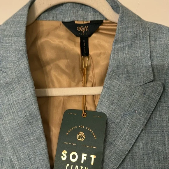 New with tags Softcloth blazer mens size 42